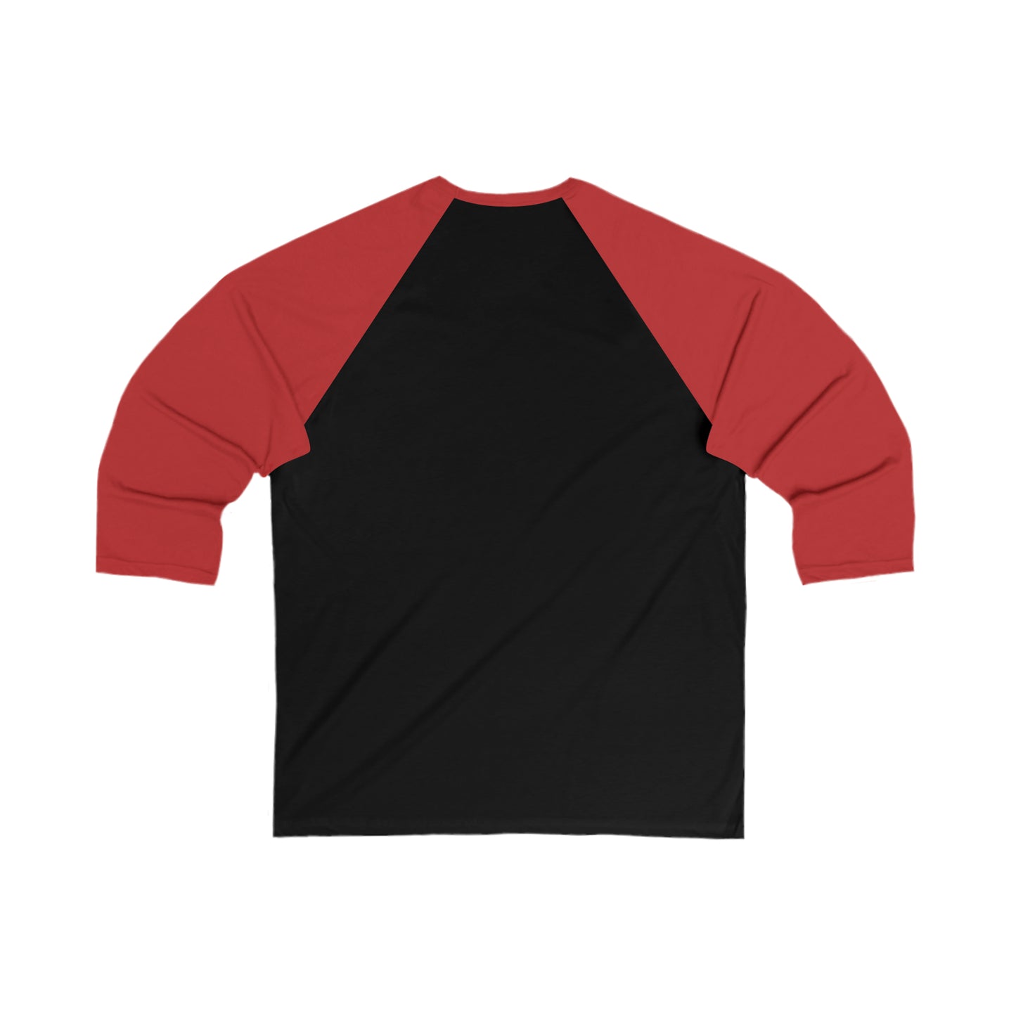Just One Night 3\4 Sleeve Red and Black Baseball Tee